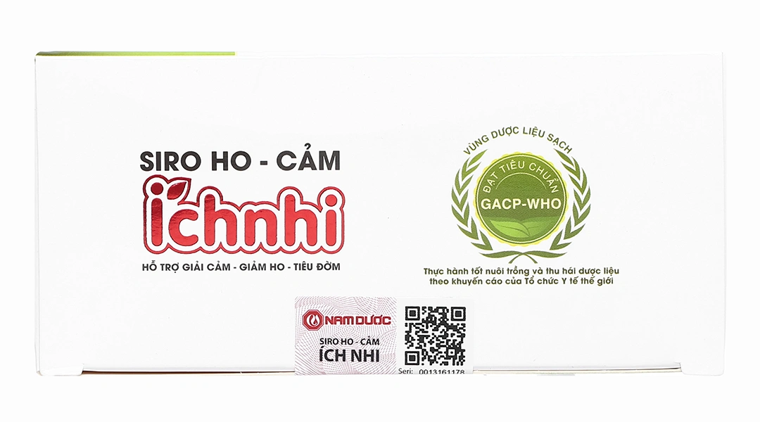 Siro Ho Cảm Ích Nhi hộp 30 gói - 4