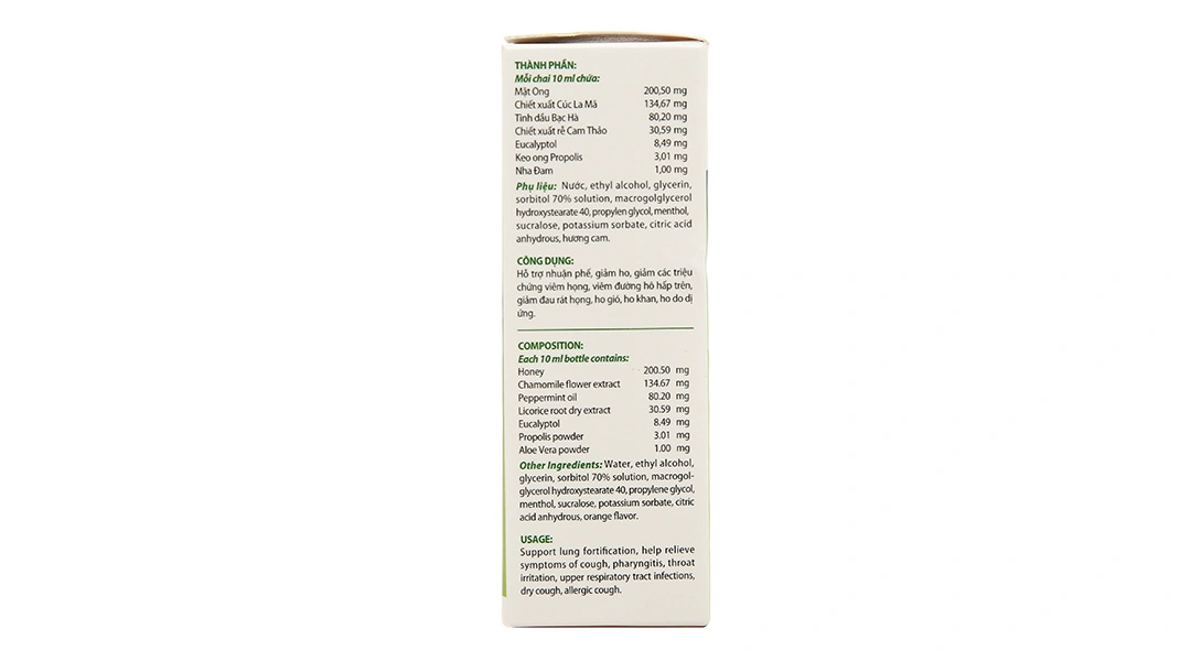 Xịt họng thảo dược Eugica Mouth Spray chai 10ml - 2