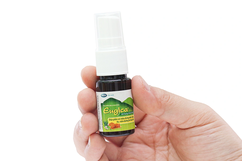 Xịt họng thảo dược Eugica Mouth Spray chai 10ml - 4