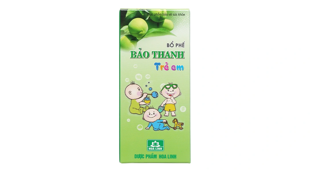 Siro Ho Bảo Thanh Trẻ Em chai 100ml - 1