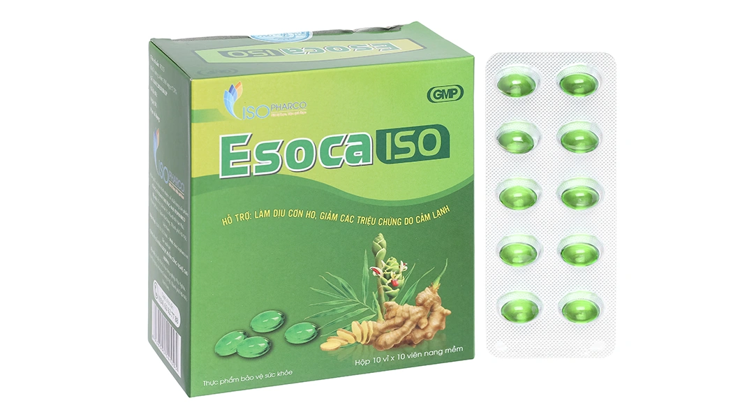Esoca Iso hộp 100 viên - 