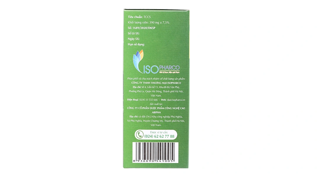 Esoca Iso hộp 100 viên - 1
