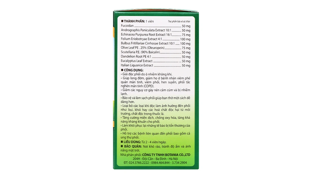 Boni Detox hộp 30 viên - 1