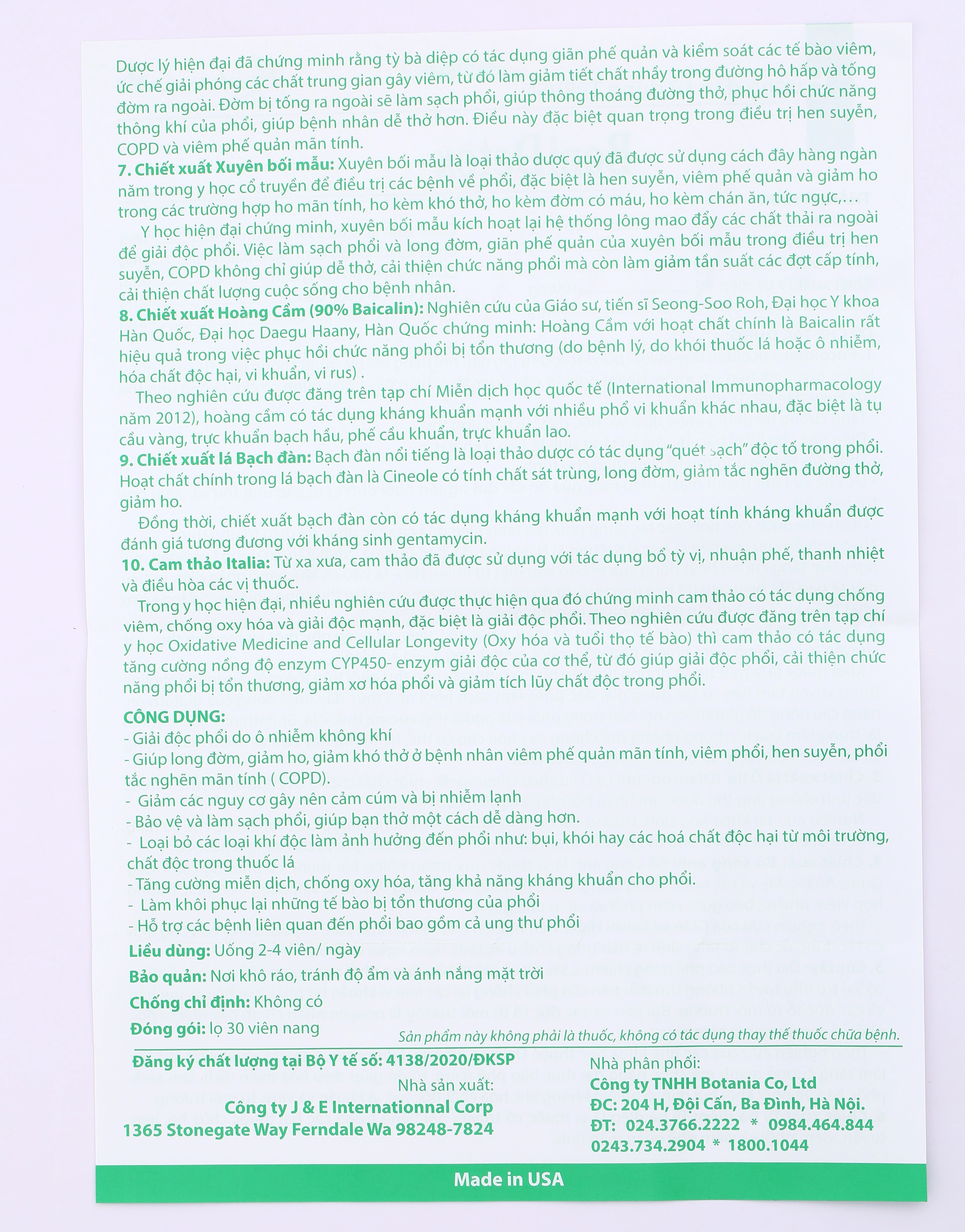 Boni Detox hộp 30 viên - 8
