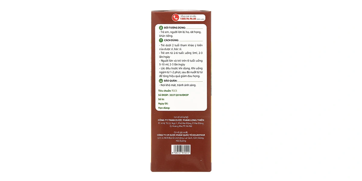 Siro Ong Nâu 100Ml - 2