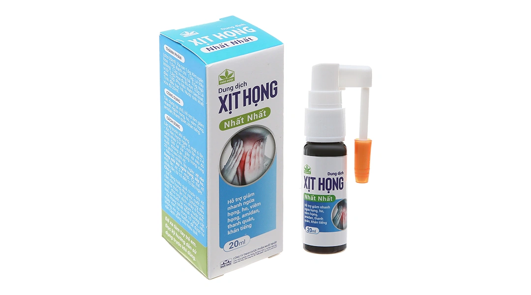 Xịt Họng Nhất Nhất chai 20ml - 