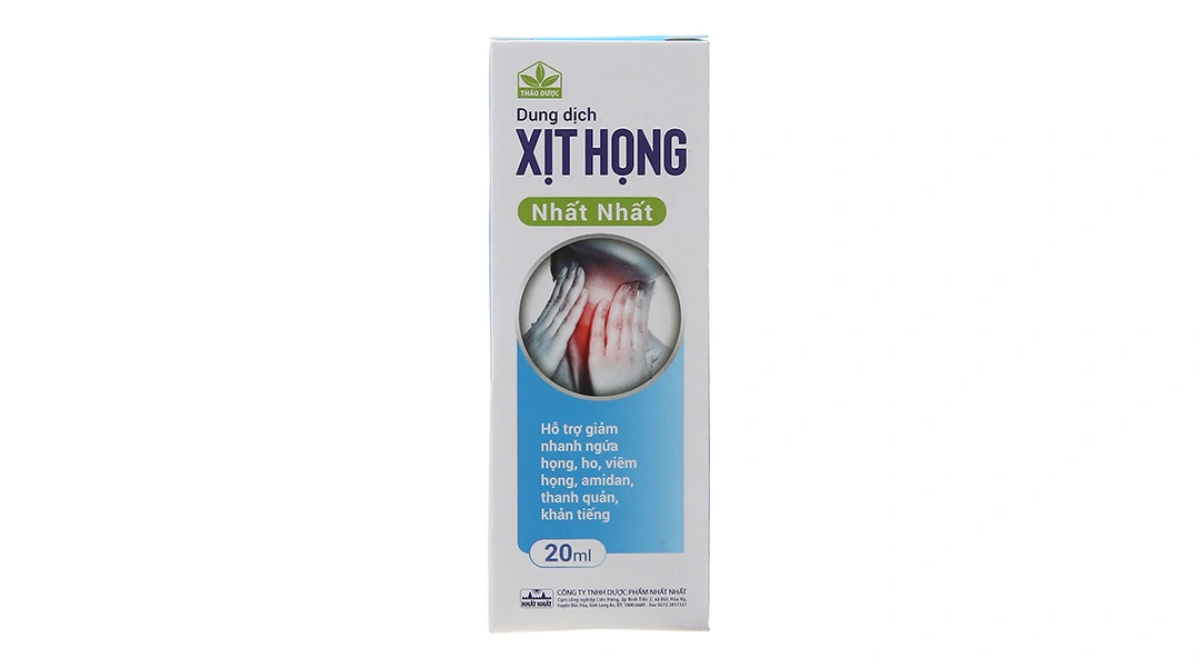 Xịt Họng Nhất Nhất chai 20ml - 1