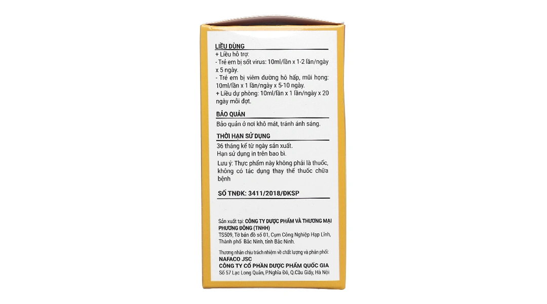 Zozo Immune hộp 20 ống - 4