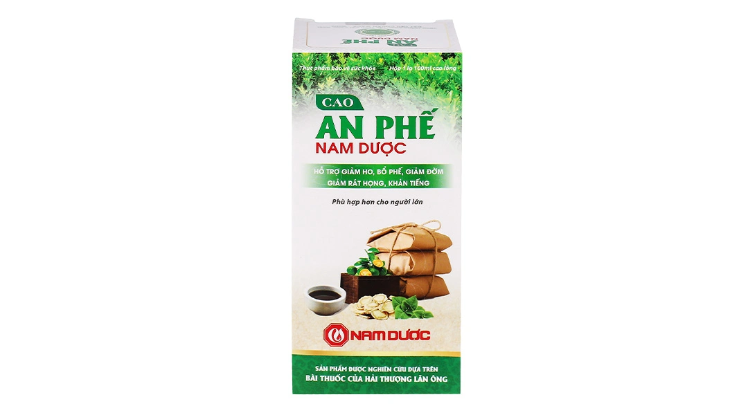 Tpbvsk Cao An Phế Nam Dược chai 100ml - 1