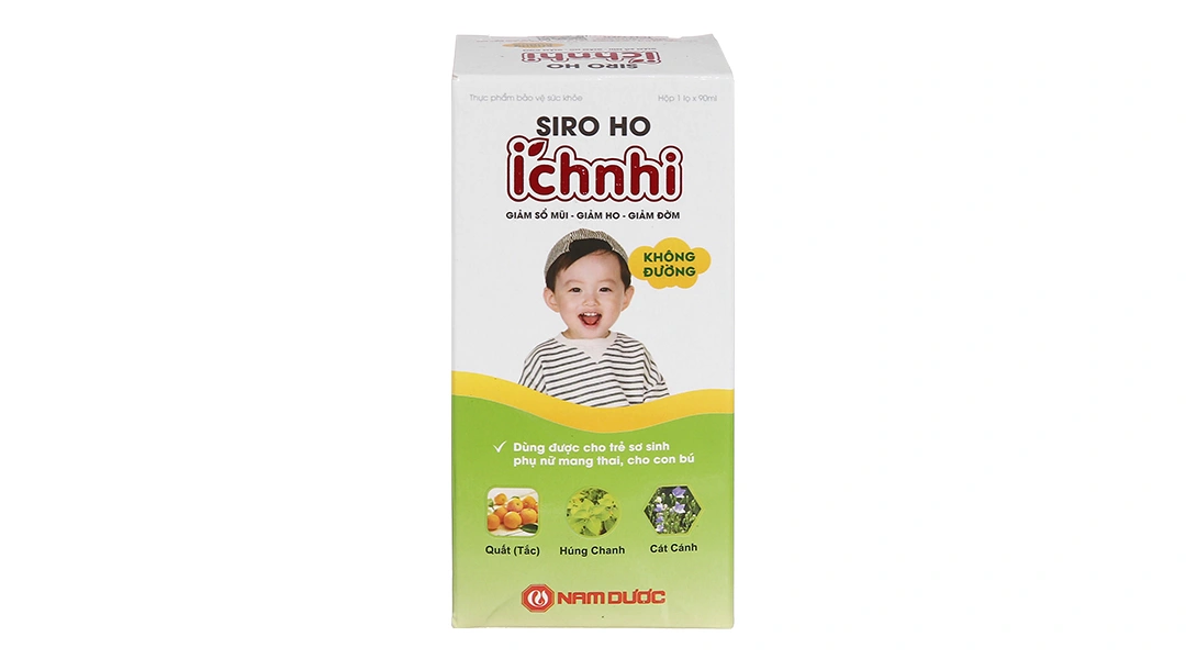 Siro Ho Ích Nhi Không Đường chai 90ml - 1