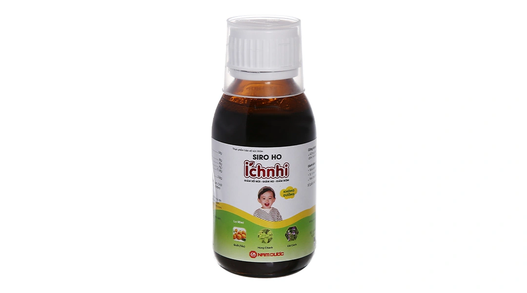 Siro Ho Ích Nhi Không Đường chai 90ml - 6