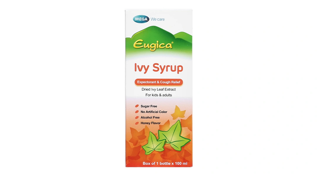Siro thảo dược Eugica Ivy Syrup chai 100ml - 1