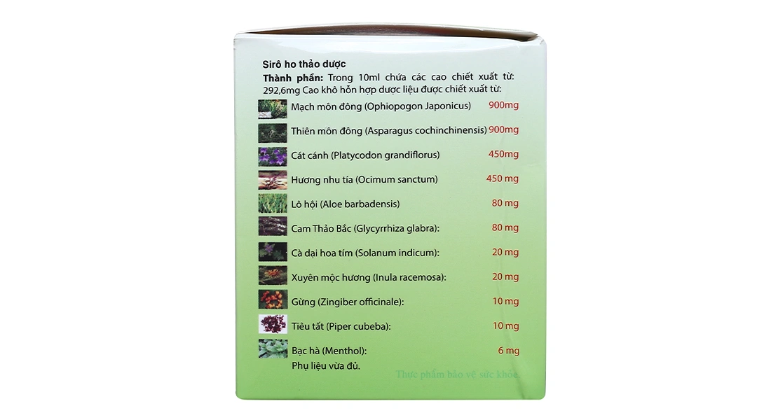 Siro Zokof Syrup hỗ trợ giảm ho, đau rát họng hộp 30 gói x 5ml - 4
