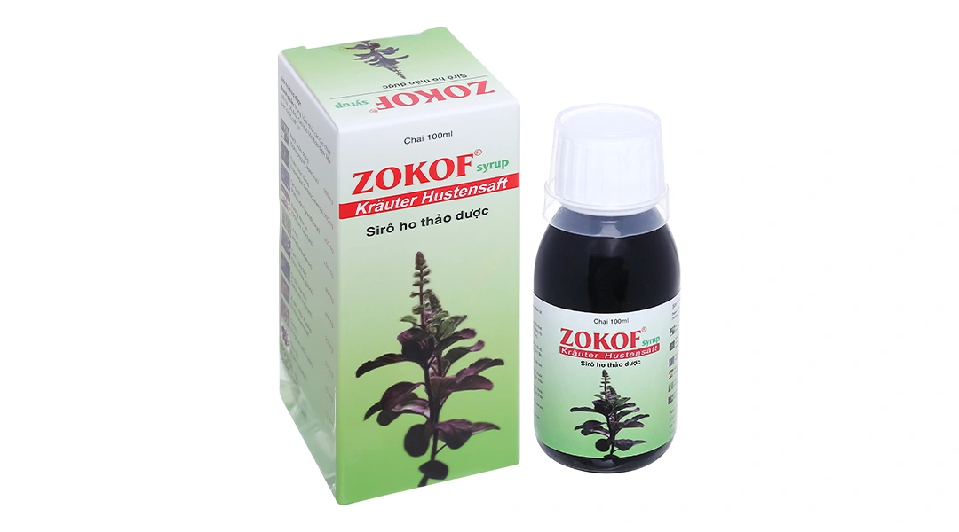Zokof Syrup chai 100ml - 