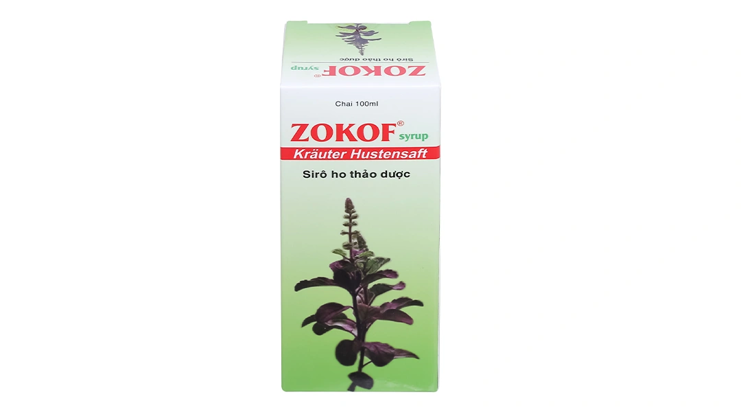 Zokof Syrup chai 100ml - 1