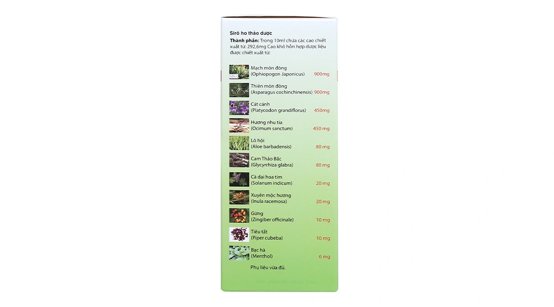 Zokof Syrup chai 100ml - 2