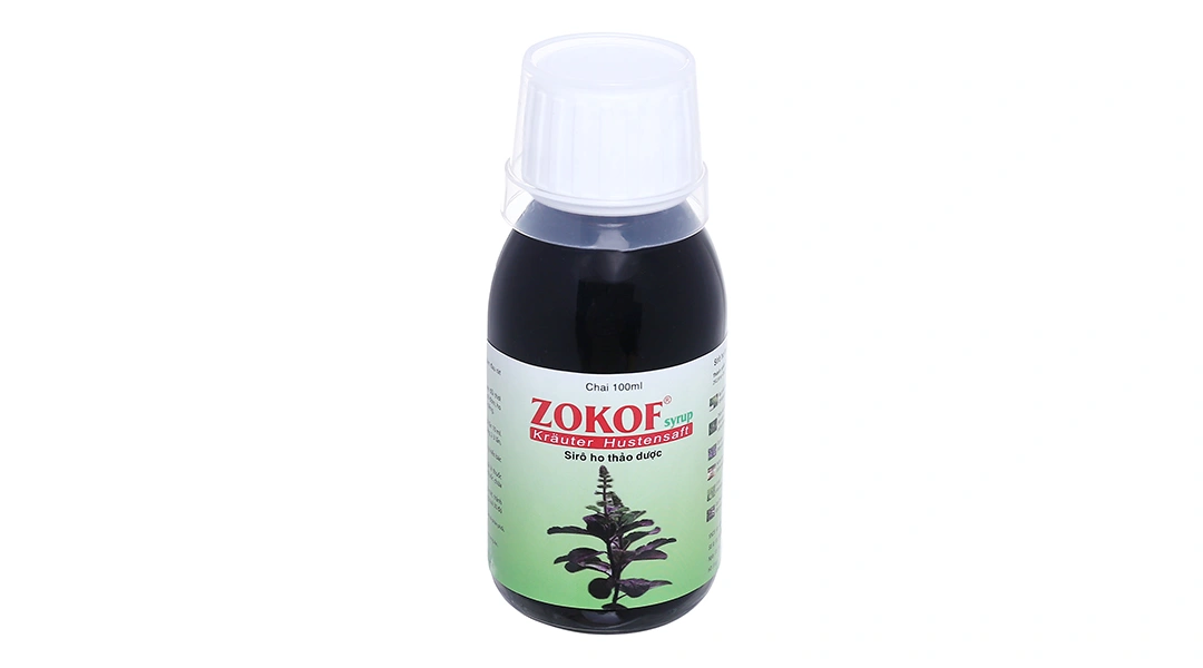 Zokof Syrup chai 100ml - 5