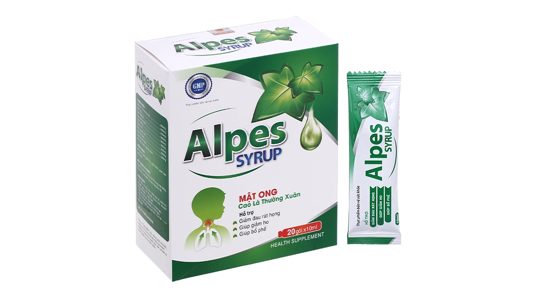 Siro Ho Alpes hộp 20 gói - 