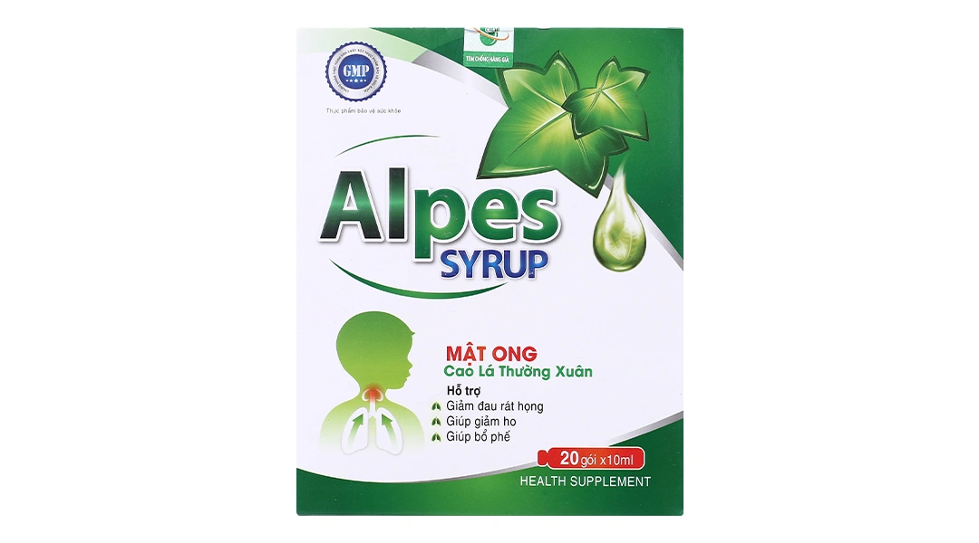 Siro Ho Alpes hộp 20 gói - 1