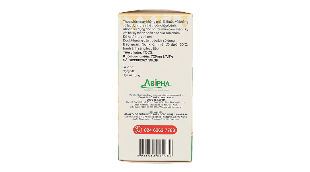 Xuyên Tâm Liên Cummua Abipolis 500mg hộp 50 viên - 1