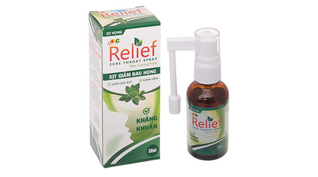 Xịt Họng Abc Relief chai 30ml - 