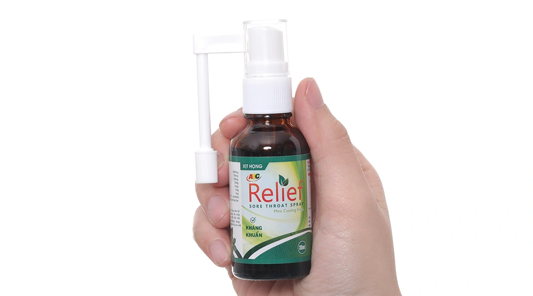 Xịt Họng Abc Relief chai 30ml - 4