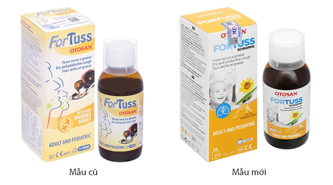 Siro Ho Fortuss Otosan chai 180g - 