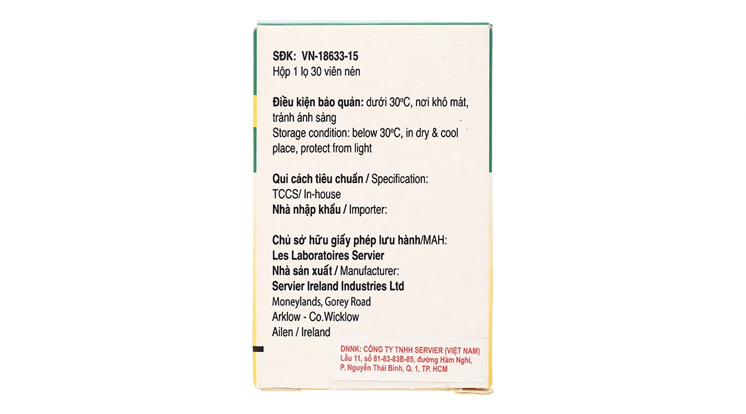 Coveram 10mg/5mg trị tăng huyết áp, mạch vành lọ 30 viên - 1