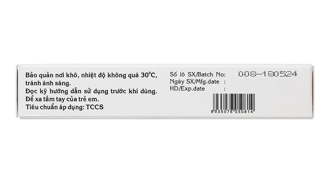 Telmisartan TV.Pharm 40mg trị tăng huyết áp nguyên phát (3 vỉ x 10 viên) - 4