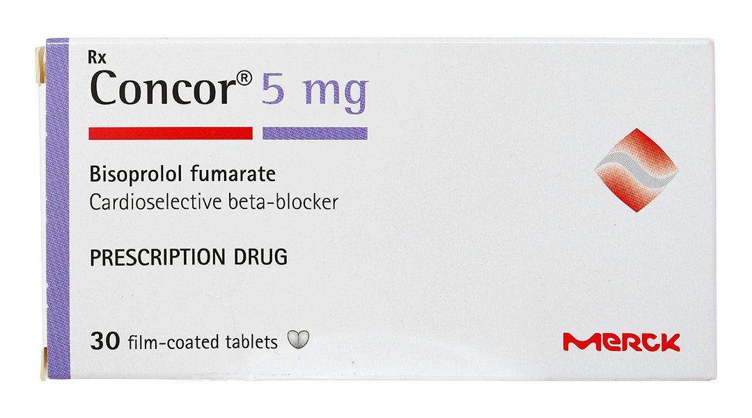 Concor 5mg trị tăng huyết áp, đau thắt ngực, suy tim mãn tính (3 vỉ x 10 viên) - 2
