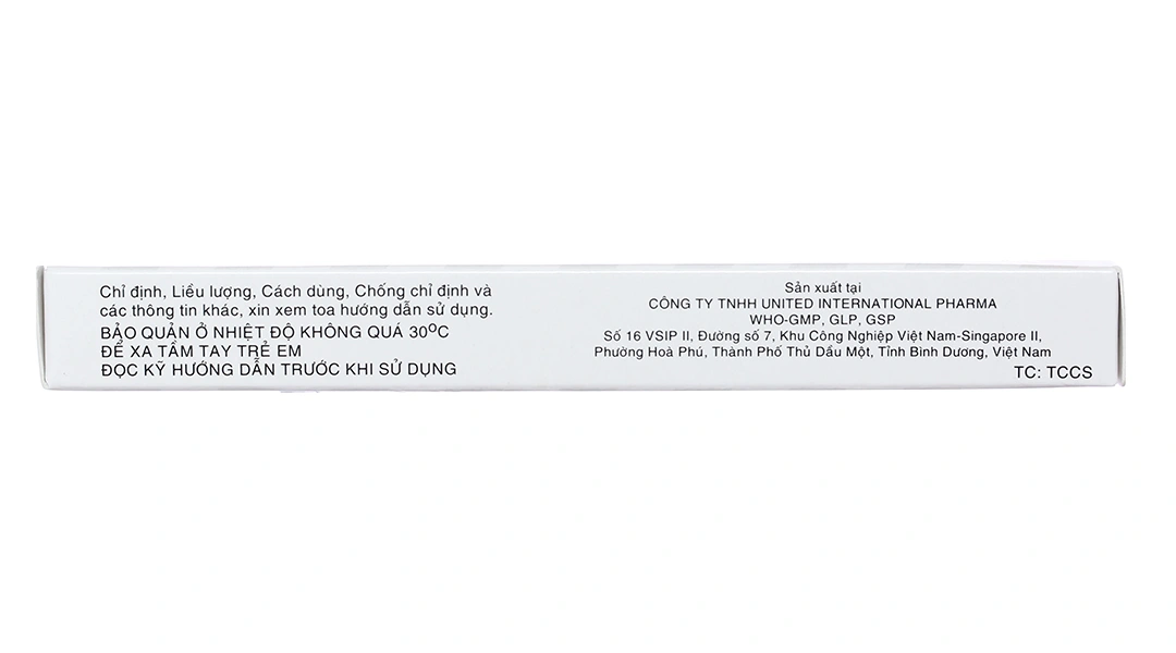 Vascam 5mg trị tăng huyết áp, đau thắt ngực (3 vỉ x 10 viên) - 2