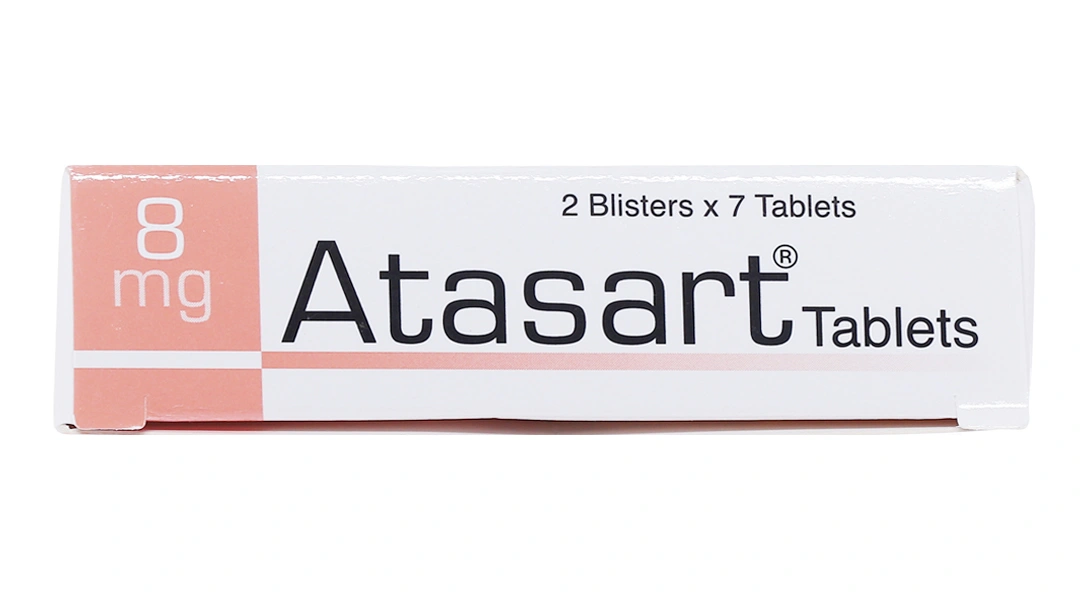 Atasart Tablets 8mg điều trị tăng huyết áp (2 vỉ x 7 viên) - 3