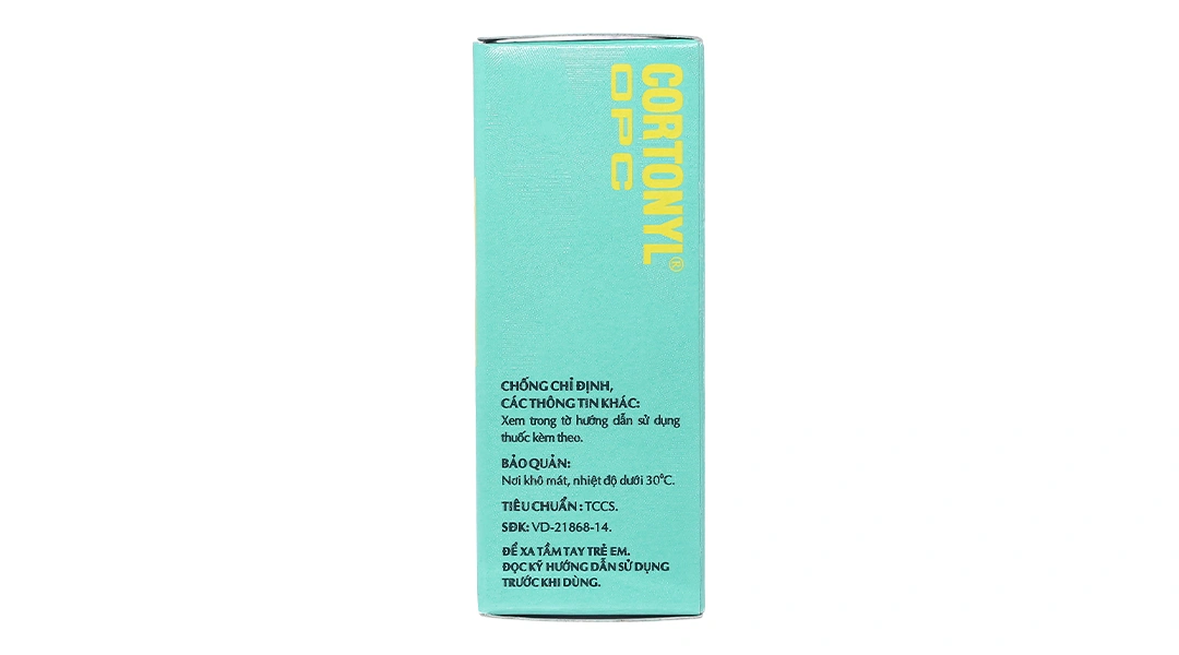 Thuốc nước Cortonyl OPC trị mất ngủ, trợ tim chai 25ml - 5