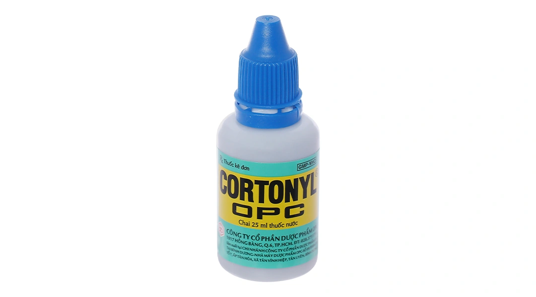 Thuốc nước Cortonyl OPC trị mất ngủ, trợ tim chai 25ml - 6