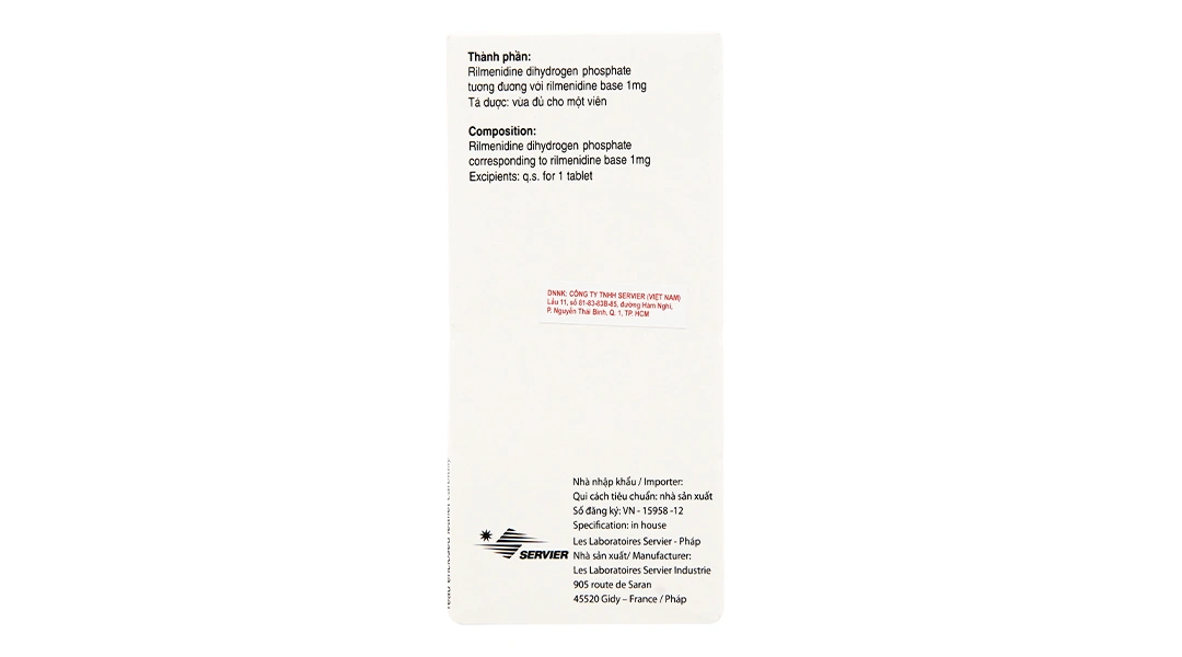Hyperium 1mg trị tăng huyết áp (2 vỉ x 15 viên) - 1