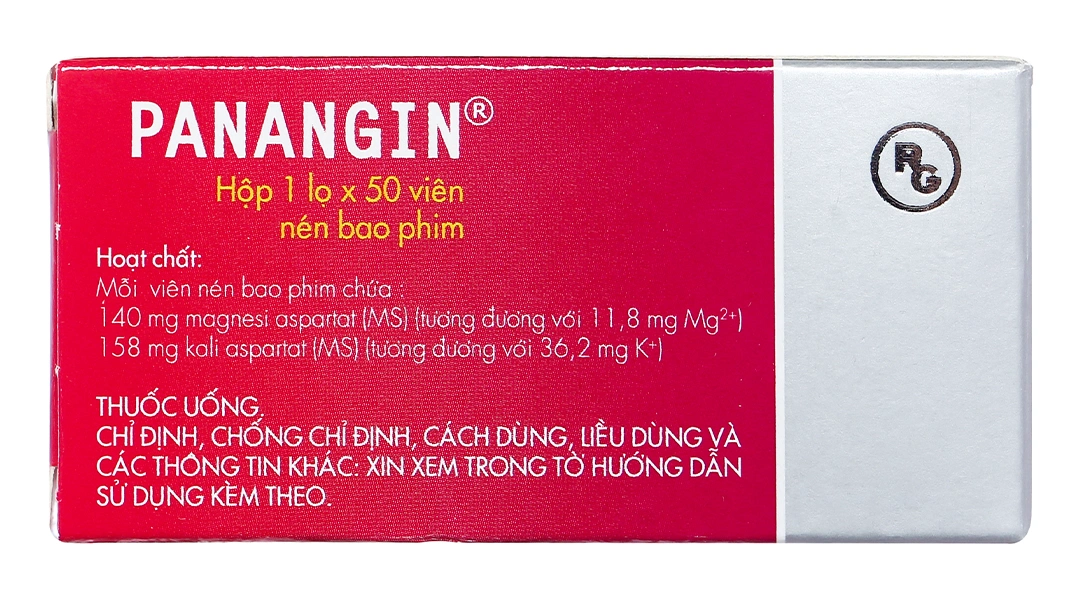 Panangin trị suy tim, loạn nhịp lọ 50 viên - 1