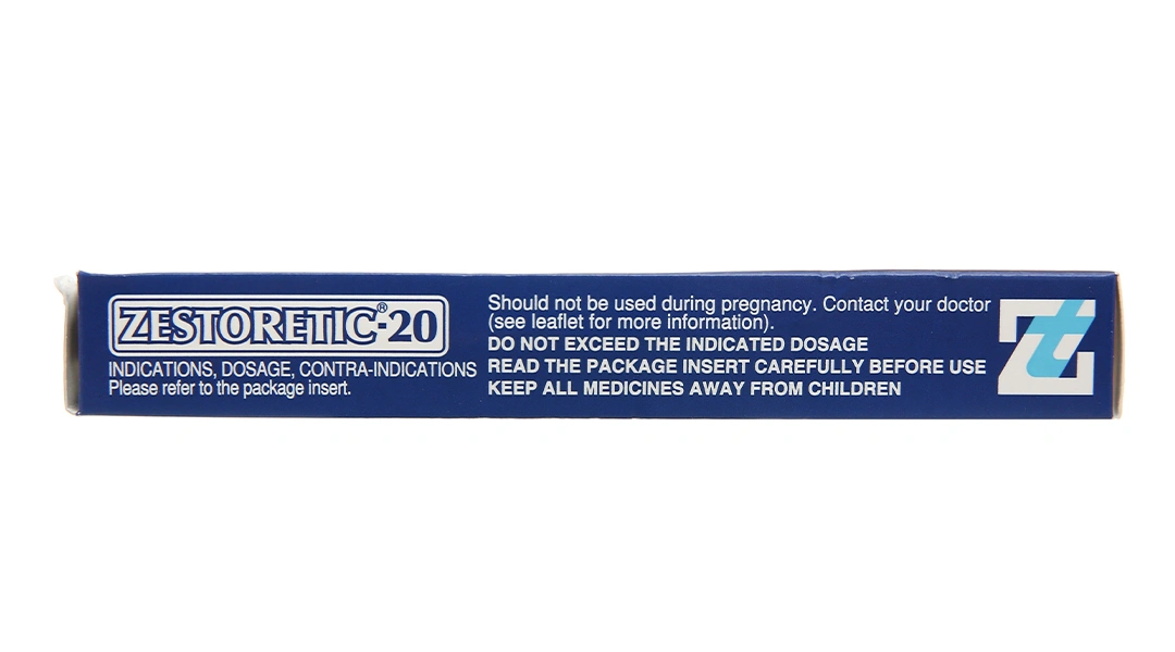 Zestoretic-20 trị tăng huyết áp từ nhẹ đến trung bình (2 vỉ x 14 viên) - 2