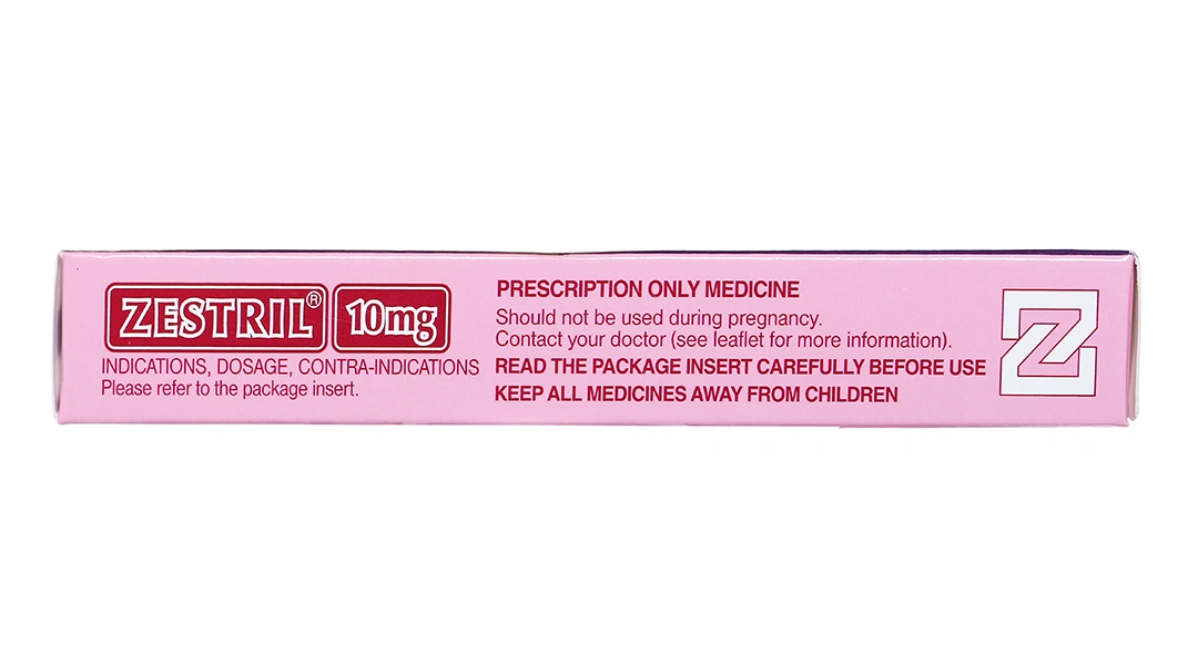 Zestril 10mg trị tăng huyết áp, suy tim (2 vỉ x 14 viên) - 3
