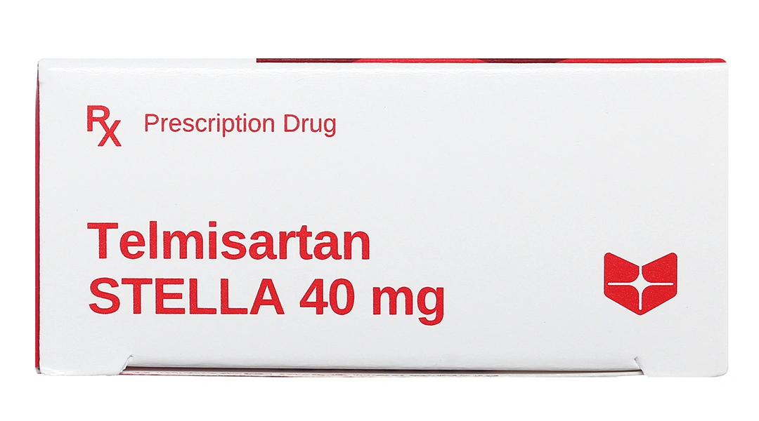 Telmisartan Stella 40mg trị tăng huyết áp, phòng ngừa bệnh tim mạch (3 vỉ x 10 viên) - 5