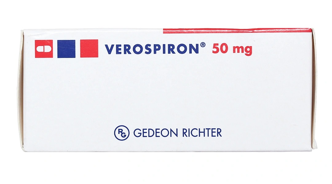 Verospiron 50mg trị phù, tăng huyết áp (3 vỉ x 10 viên) - 3