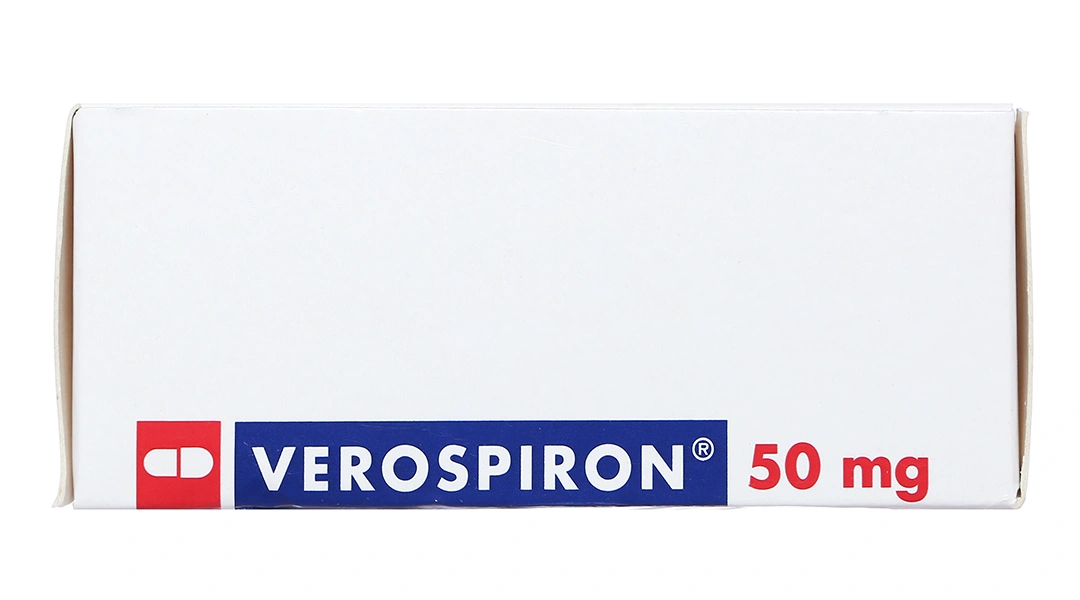 Verospiron 50mg trị phù, tăng huyết áp (3 vỉ x 10 viên) - 4