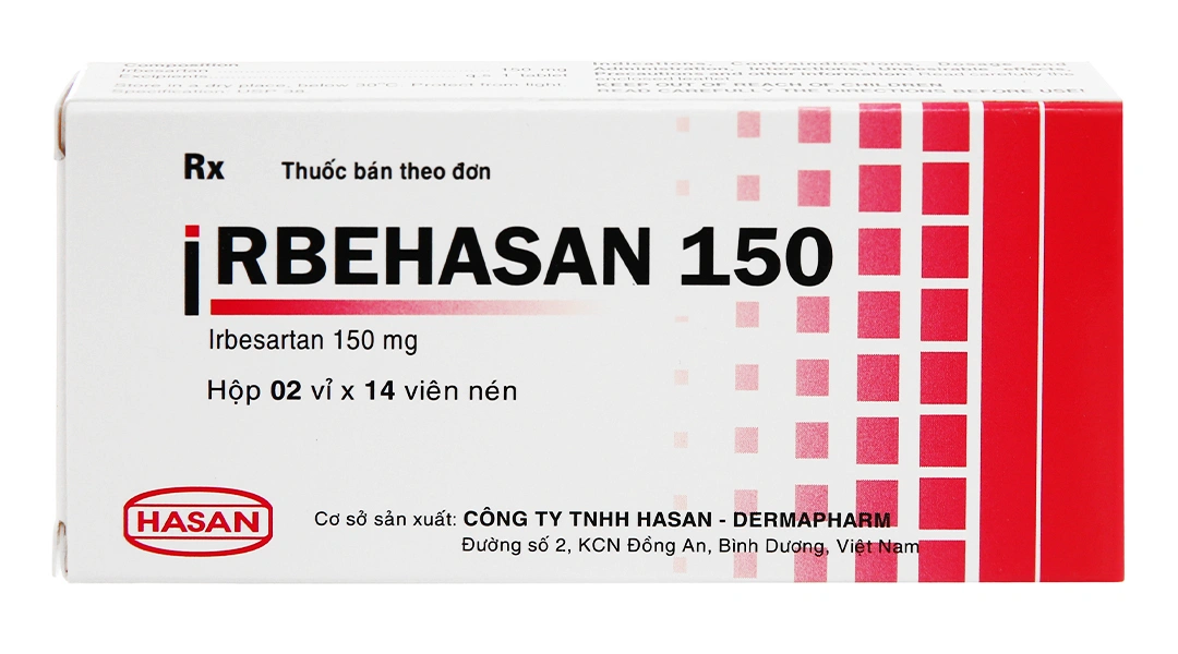 Irbehasan 150 trị tăng huyết áp (2 vỉ x 14 viên) - 1
