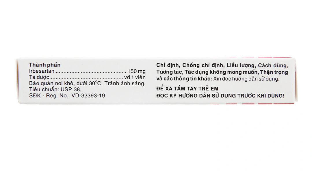 Irbehasan 150 trị tăng huyết áp (2 vỉ x 14 viên) - 3