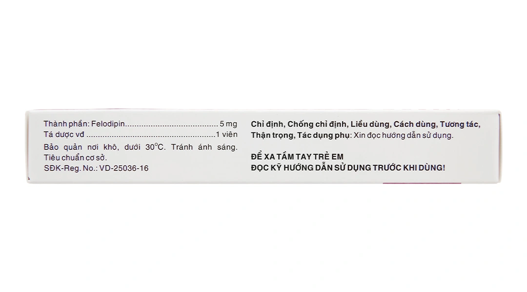 Mibeplen 5mg trị tăng huyết áp, đau thắt ngực (3 vỉ x 10 viên) - 3