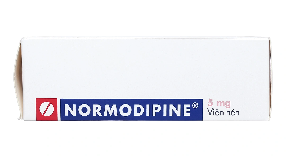 Normodipine 5mg trị tăng huyết áp, đau thắt ngực (3 vỉ x 10 viên) - 4