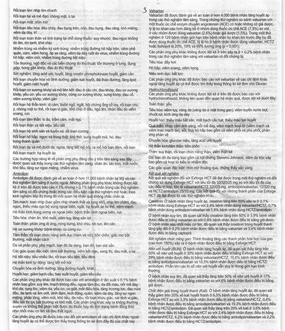 ExforgeHCT 5mg/160mg/12.5mg trị tăng huyết áp vô căn (4 vỉ x 7 viên) - 7