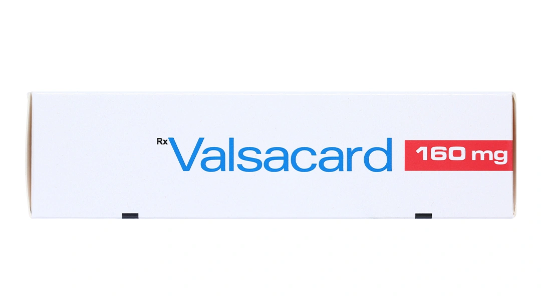 Valsacard 160mg trị tăng huyết áp, suy tim (4 vỉ x 7 viên) - 3