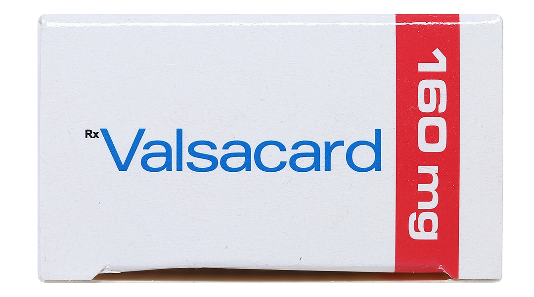 Valsacard 160mg trị tăng huyết áp, suy tim (4 vỉ x 7 viên) - 6