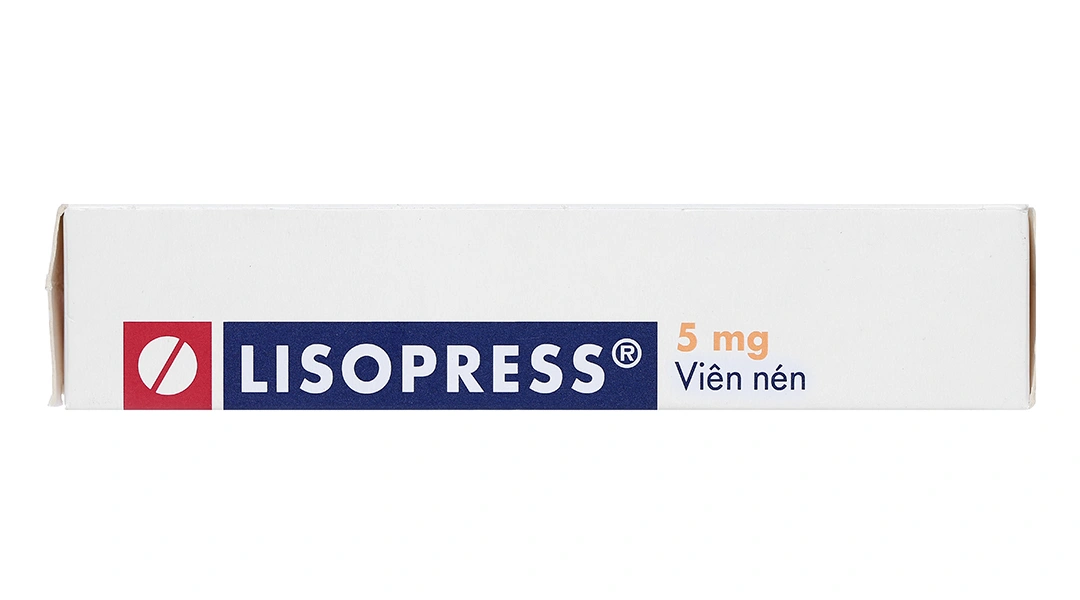 Lisopress 5mg trị tăng huyết áp, suy tim (2 vỉ x 14 viên) - 3