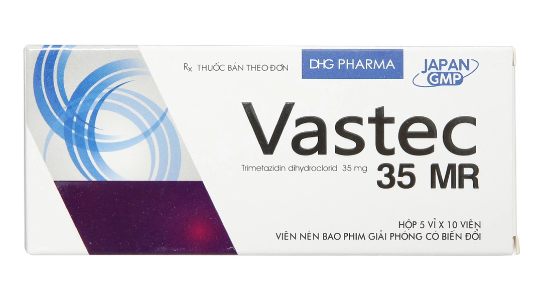 Vastec 35 MR trị đau thắt ngực (5 vỉ x 10 viên) - 1